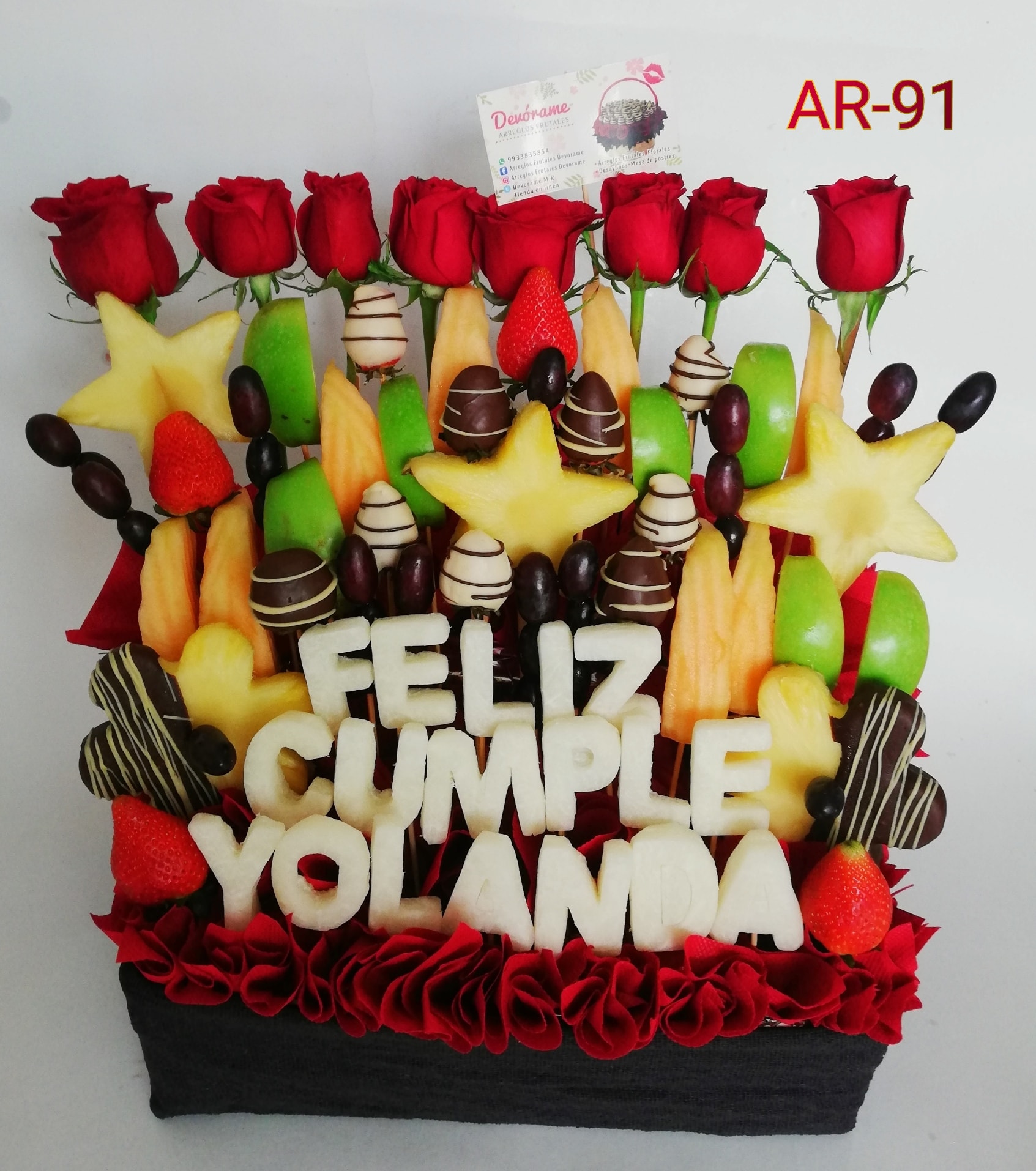 Arreglo frutal AR-91 devorame
